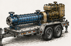 Clearwater trailer mounting